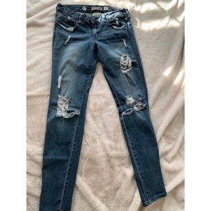 Distressed Skinny Jeans